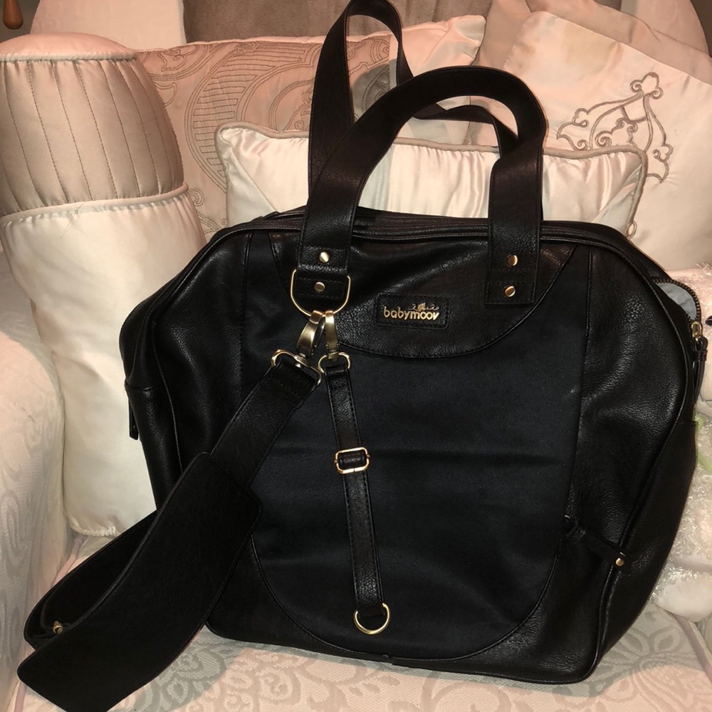 Baby Moov city and diaper bag lightly used